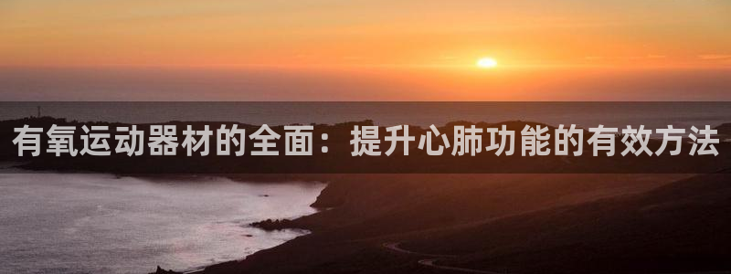 凯捷体育平台是正规平台吗安全吗：有氧运动器材的全面：提升心肺