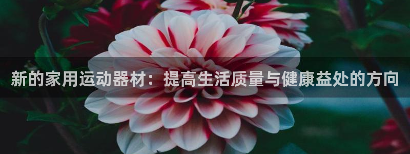 意昂平台体育：新的家用运动器材：提高生活质量与健康益处的方向