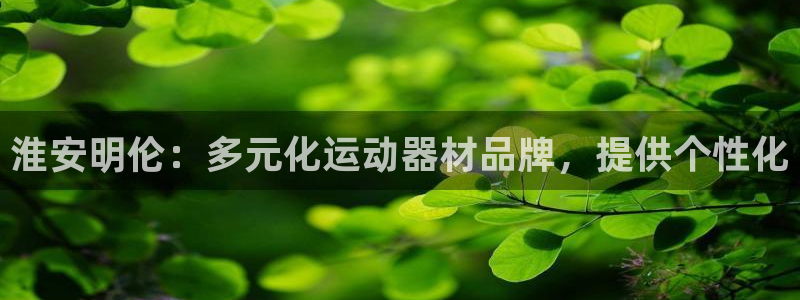 凯捷体育平台：淮安明伦：多元化运动器材品牌，提供个性化