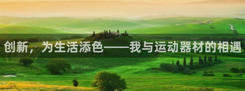 意昂平台体育：创新，为生活添色——我与运动器材的相遇